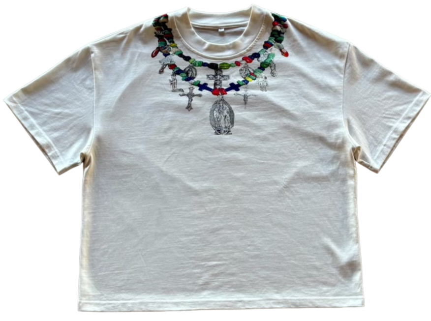 TRINKET TEE WHITE     (READY TO SHIP)