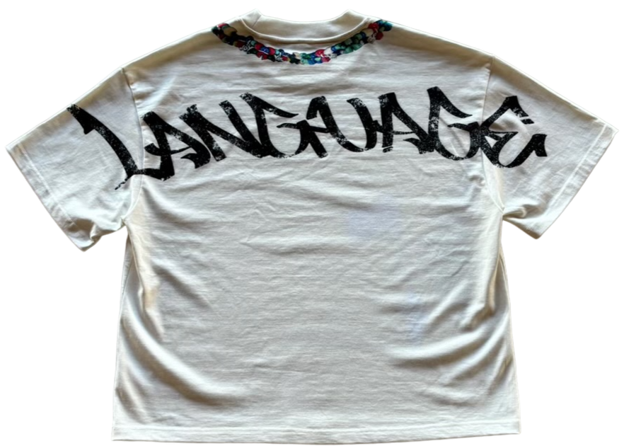 TRINKET TEE WHITE     (READY TO SHIP)